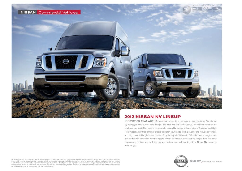 thumbnail of 2012 Marke Nissan – Modell International NV-Lineup – Sprache ENG –