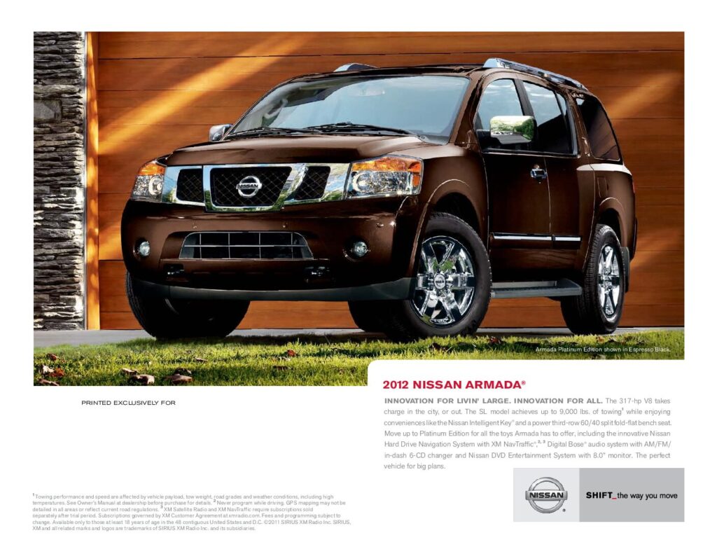 thumbnail of 2012 Marke Nissan – Modell USA Armada – Sprache ENG