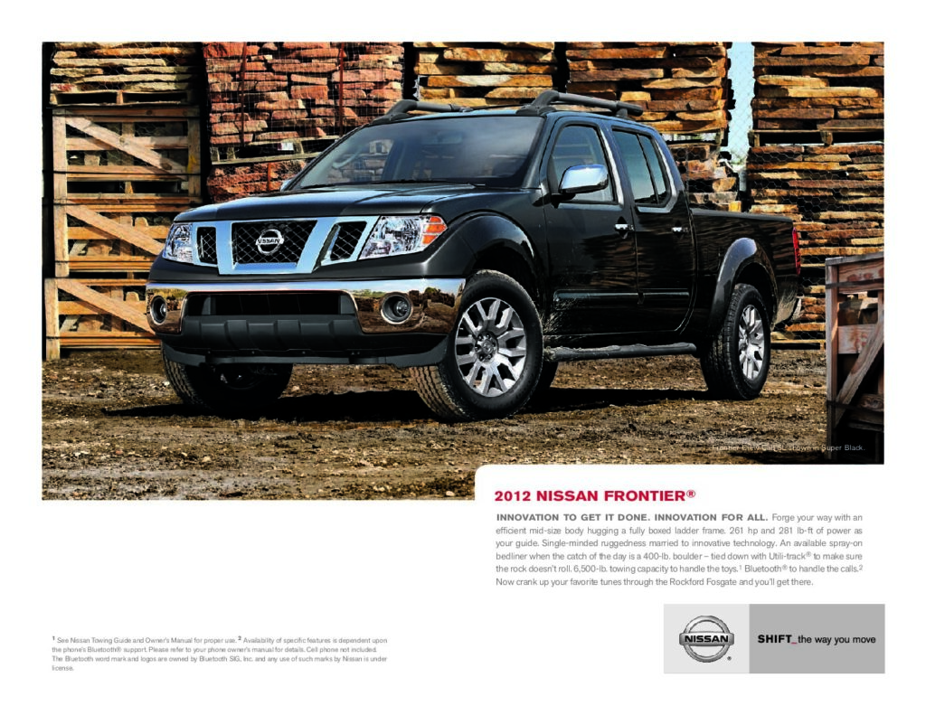 thumbnail of 2012 Marke Nissan – Modell USA Frontier – Sprache ENG