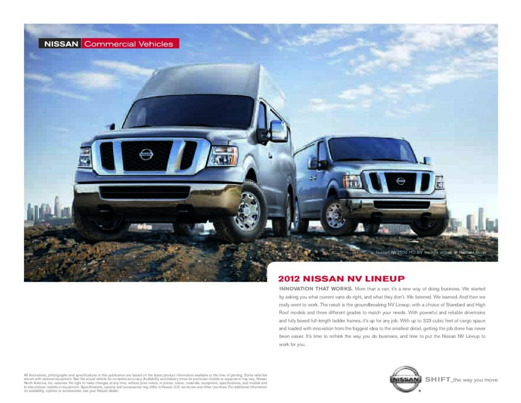 thumbnail of 2012 Marke Nissan – Modell USA NV – Sprache ENG