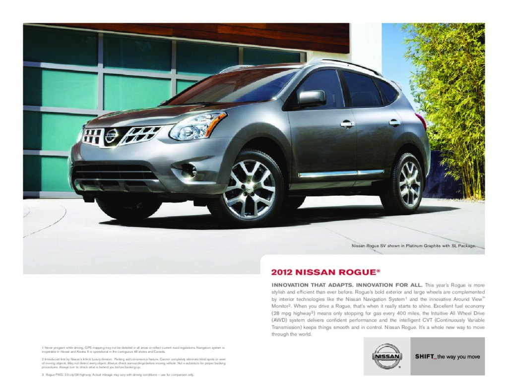 thumbnail of 2012 Marke Nissan – Modell USA Rogue – Sprache ENG