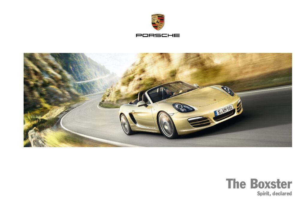 thumbnail of 2013 Marke Porsche – Modell International Boxster – Sprache ENG