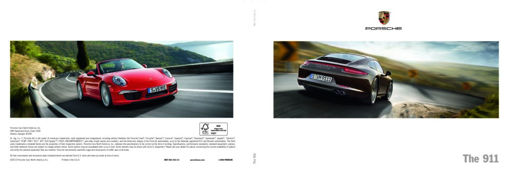 thumbnail of 2013 Marke Porsche – Modell USA 911 – Sprache ENG