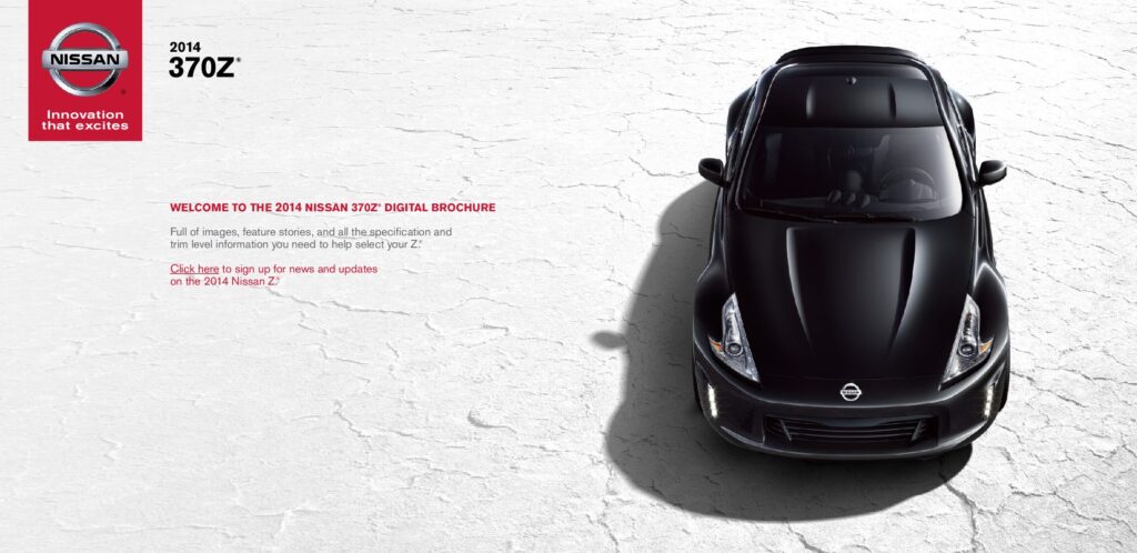thumbnail of 2014 Marke Nissan – Modell USA 370Z – Sprache ENG