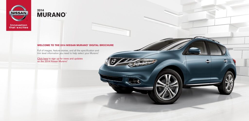 thumbnail of 2014 Marke Nissan – Modell USA Murano – Sprache ENG