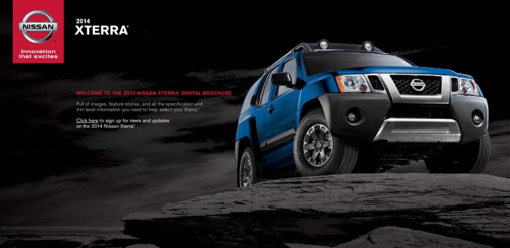 thumbnail of 2014 Marke Nissan – Modell USA Xterra – Sprache ENG