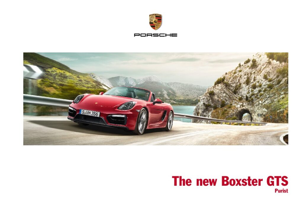 thumbnail of 2014 Marke Porsche – Modell USA Boxster-GTS – Sprache ENG-2