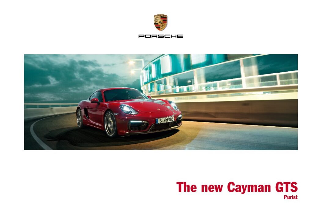 thumbnail of 2014 Marke Porsche – Modell USA Cayman-GTS – Sprache ENG