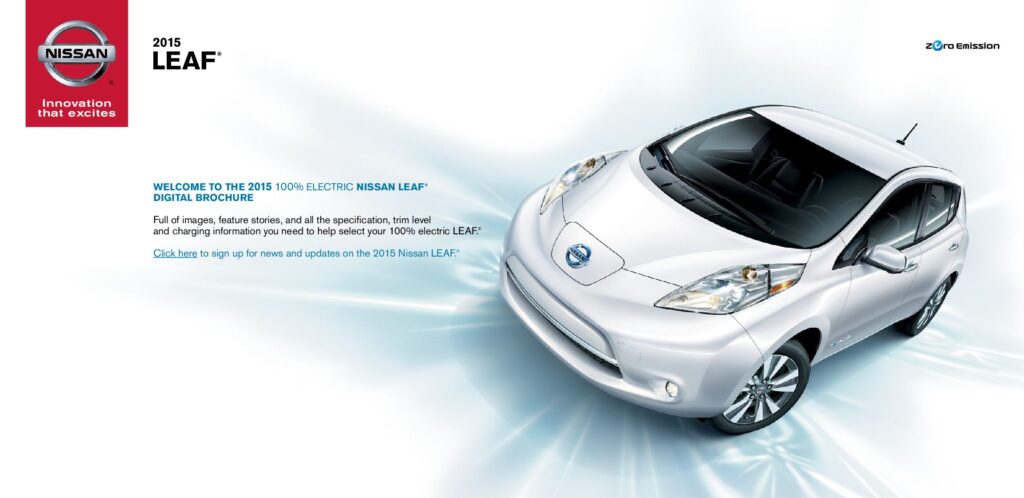 thumbnail of 2015 Marke Nissan – Modell International Leaf – Sprache ENG –