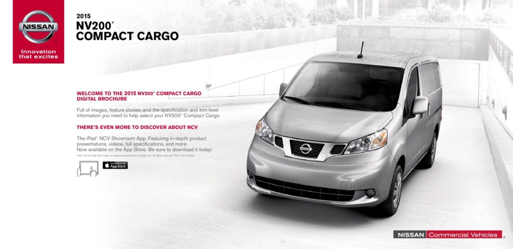 thumbnail of 2015 Marke Nissan – Modell USA NV200 – Sprache ENG