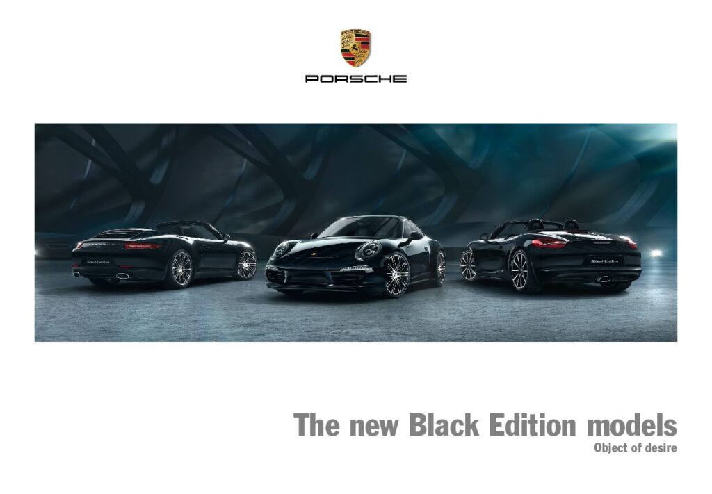 thumbnail of 2015 Marke Porsche – Modell International BlackEdition – Sprache ENG