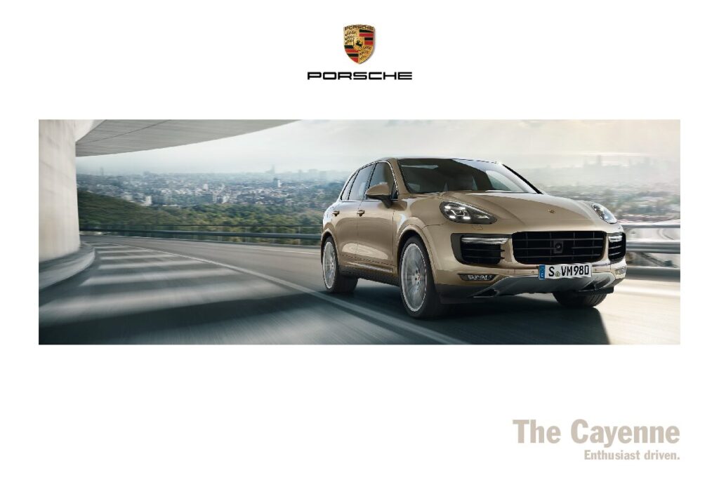 thumbnail of 2015 Marke Porsche – Modell International Cayenne – Sprache ENG
