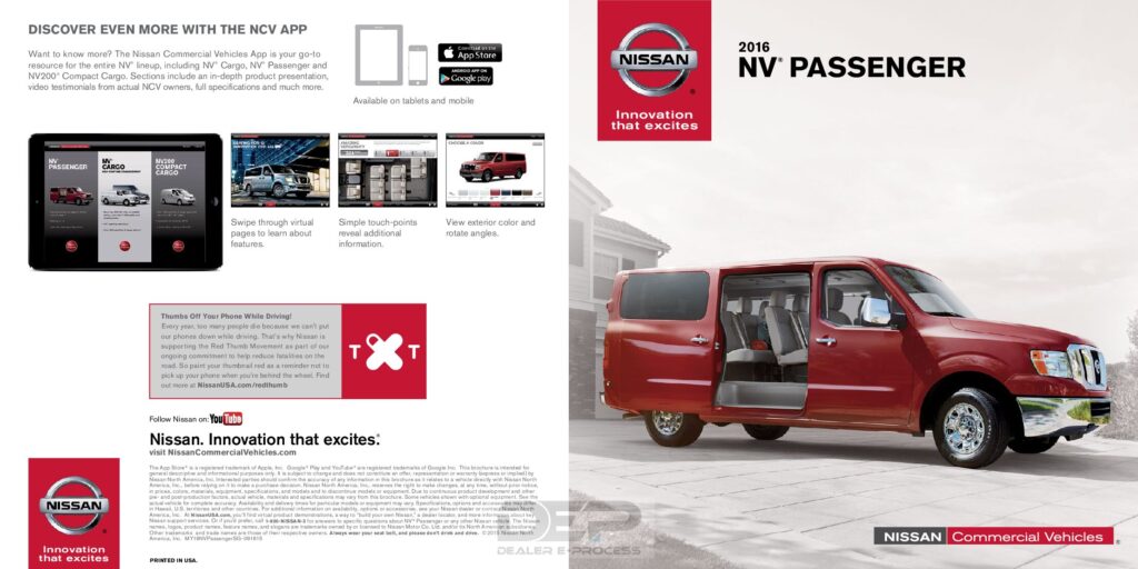 thumbnail of 2016 Marke Nissan – Modell International NV-Passenger – Sprache ENG –