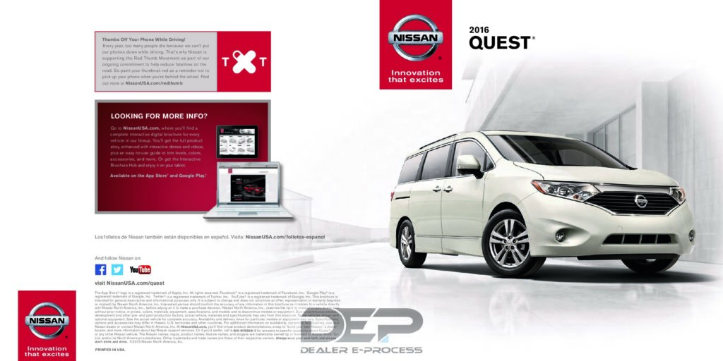 thumbnail of 2016 Marke Nissan – Modell International Quest – Sprache ENG –