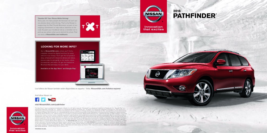thumbnail of 2016 Marke Nissan – Modell USA Pathfinder – Sprache ENG