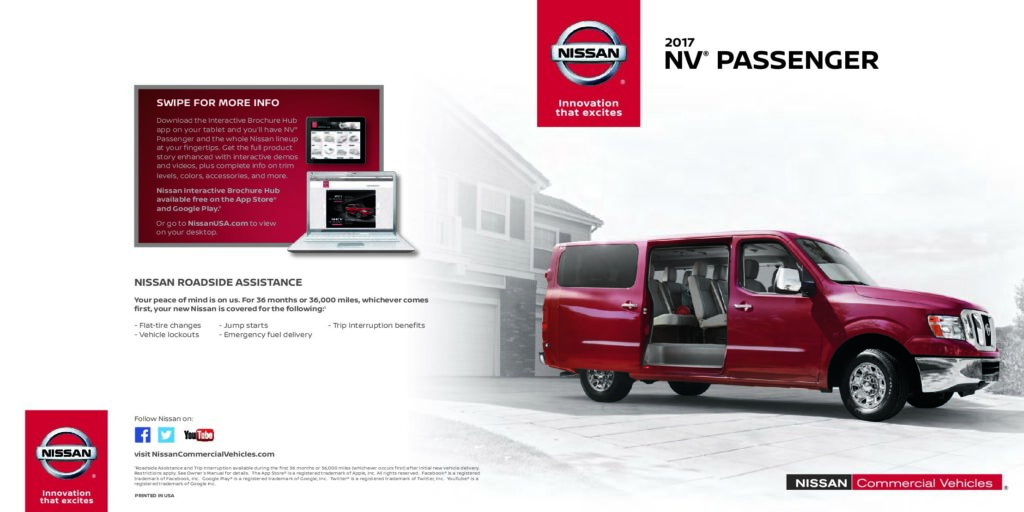 thumbnail of 2017 Marke Nissan – Modell USA NV-Passenger – Sprache ENG