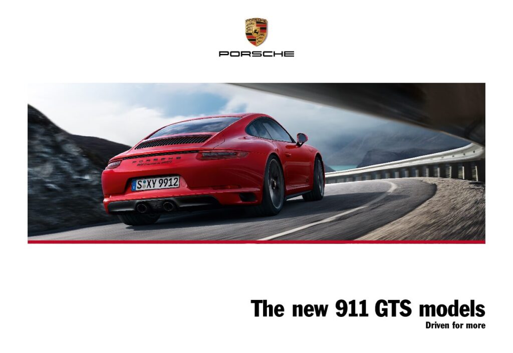 thumbnail of 2017 Marke Porsche – Modell USA 911GTS – Sprache ENG-1