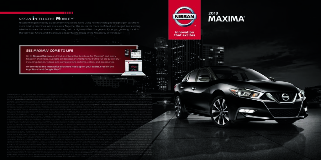 thumbnail of 2018 Marke Nissan – Modell USA Maxima – Sprache ENG