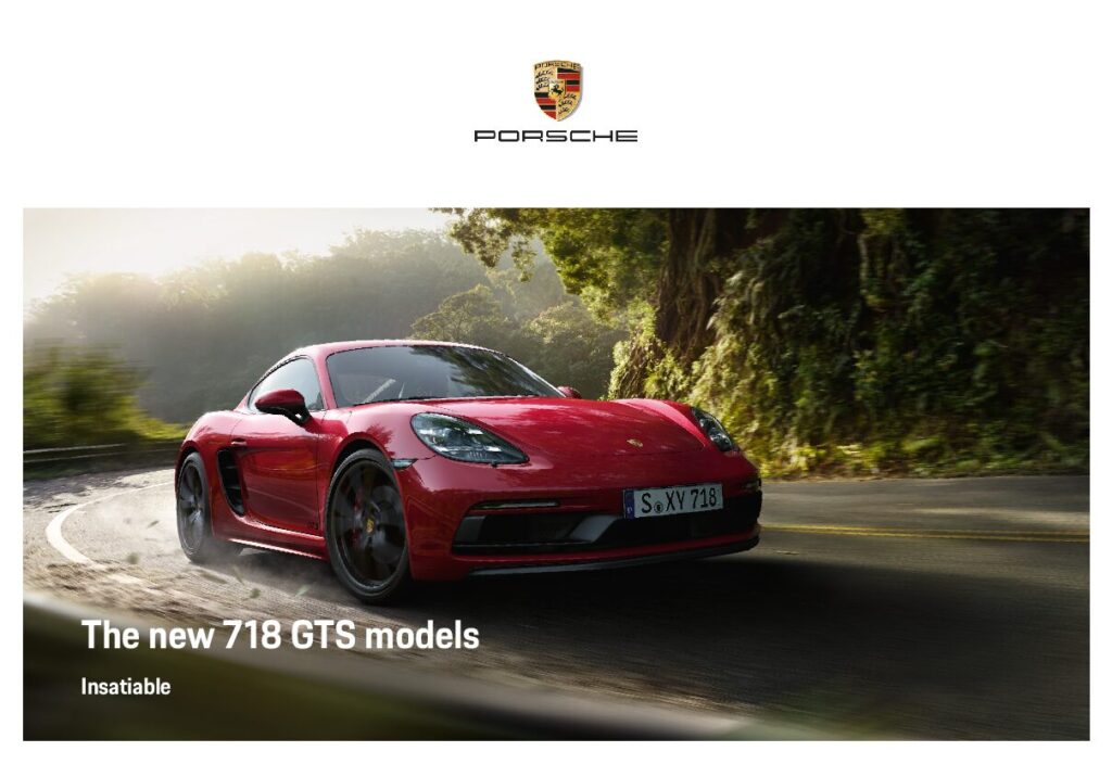 thumbnail of 2018 Marke Porsche – Modell USA 718 – Sprache ENG-GTS