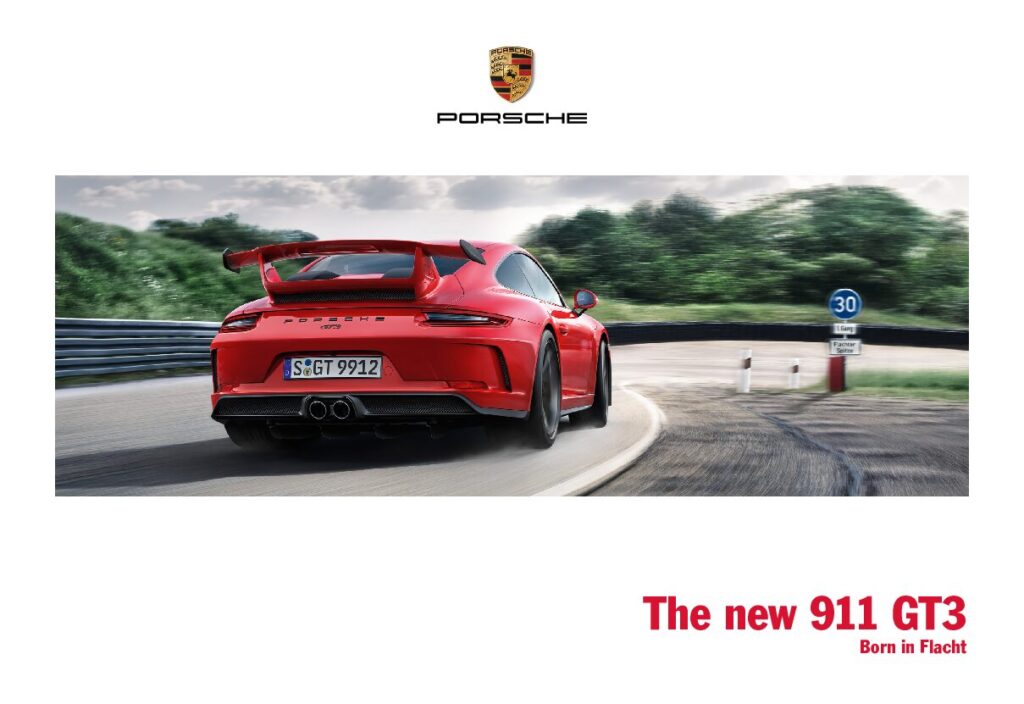 thumbnail of 2018 Marke Porsche – Modell USA 911GT3 – Sprache ENG