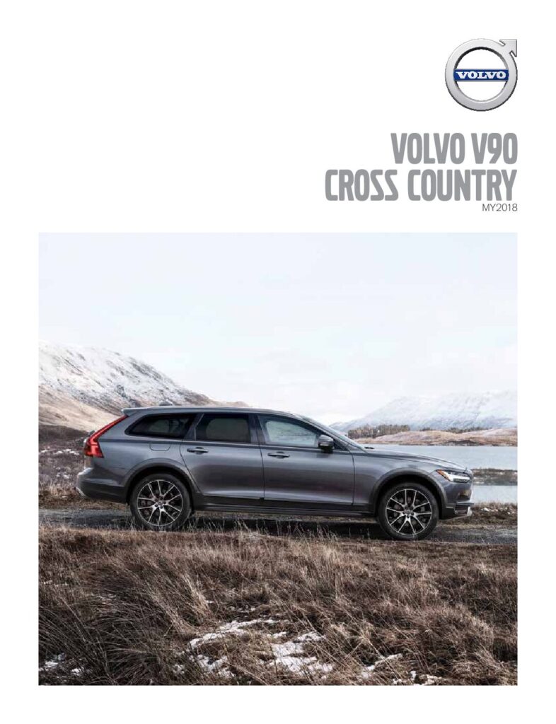 thumbnail of 2018 Marke Volvo – Modell USA V90 – Sprache ENG