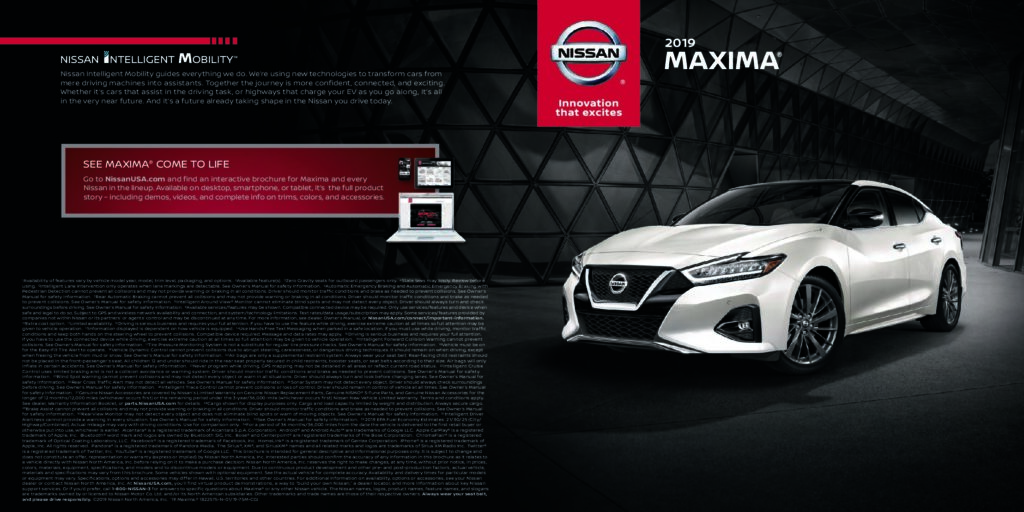 thumbnail of 2019 Marke Nissan – Modell USA Maxima – Sprache ENG