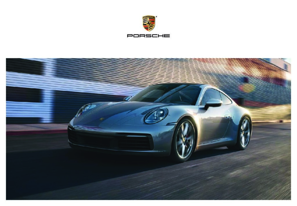 thumbnail of 2019 Marke Porsche – Modell 911 Carrera Broschüre – Sprache ENG