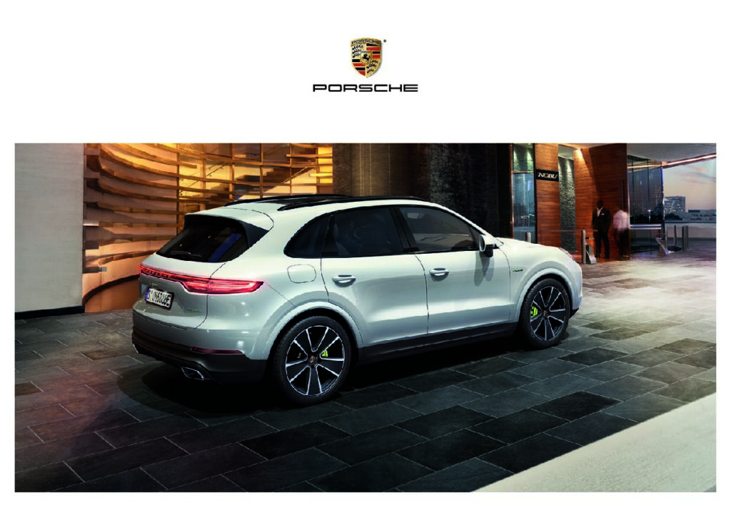 thumbnail of 2019 Marke Porsche – Modell USA Cayenne – Sprache ENG