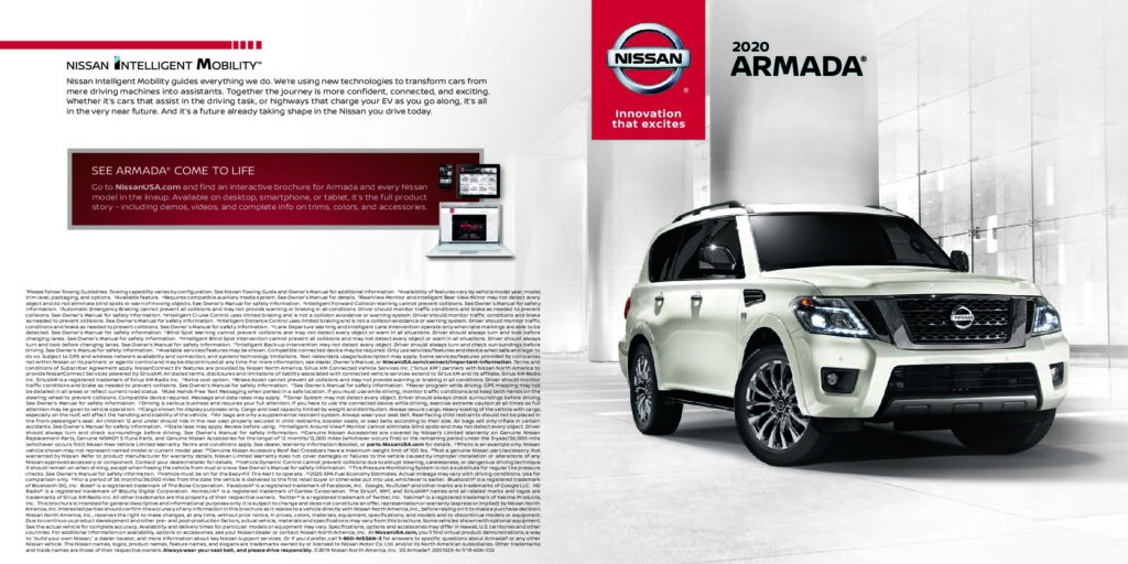 thumbnail of 2020 Marke Nissan – Modell USA Armada – Sprache ENG