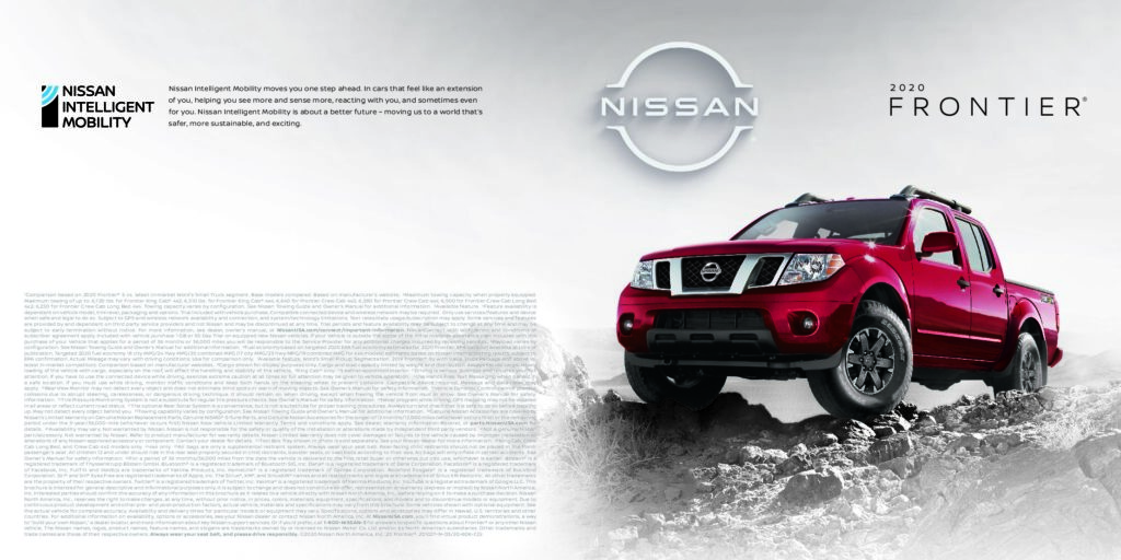 thumbnail of 2020 Marke Nissan – Modell USA Frontier – Sprache ENG