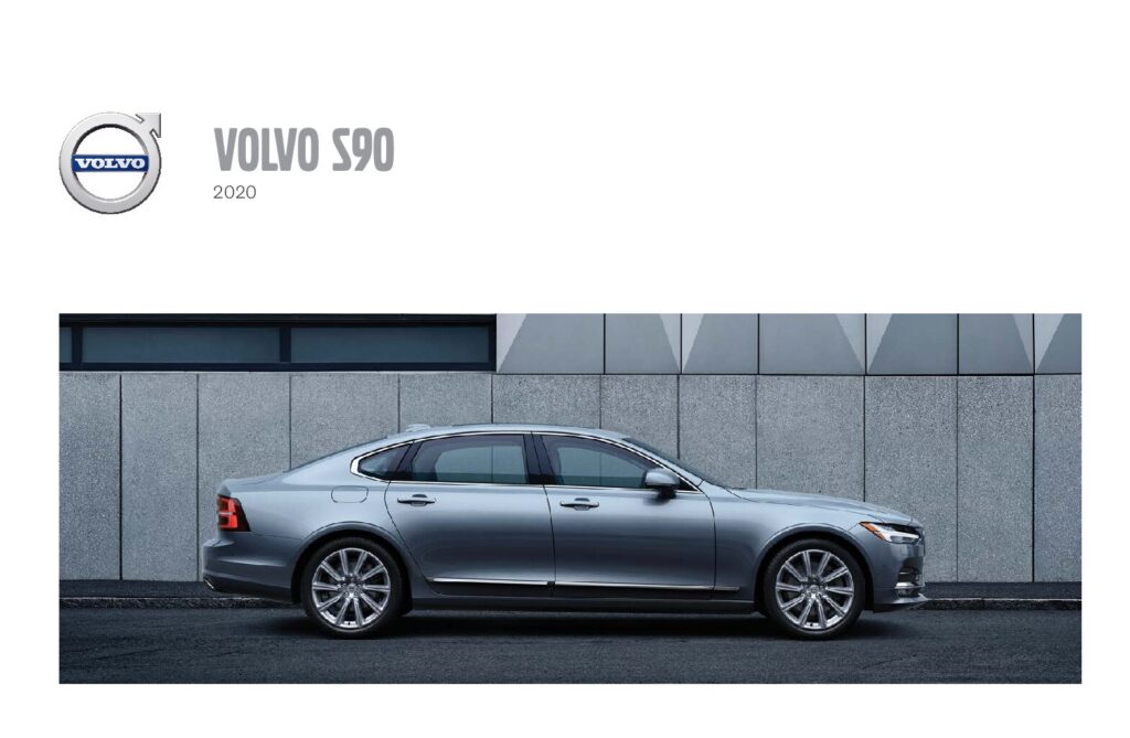 thumbnail of 2020 Marke Volvo – Modell USA S90 – Sprache ENG
