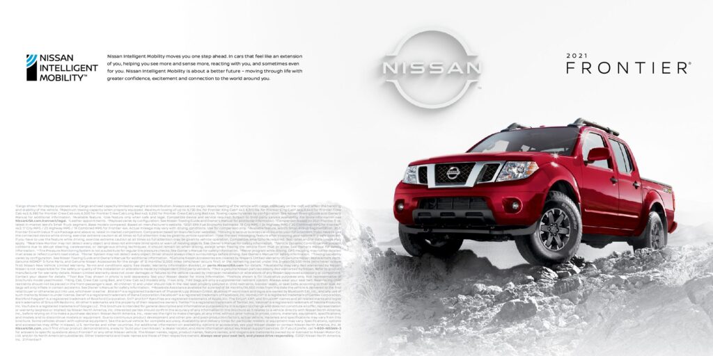 thumbnail of 2021 Marke Nissan – Modell USA Frontier – Sprache ENG