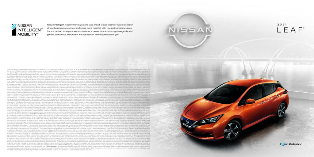 thumbnail of 2021 Marke Nissan – Modell USA Leaf – Sprache ENG