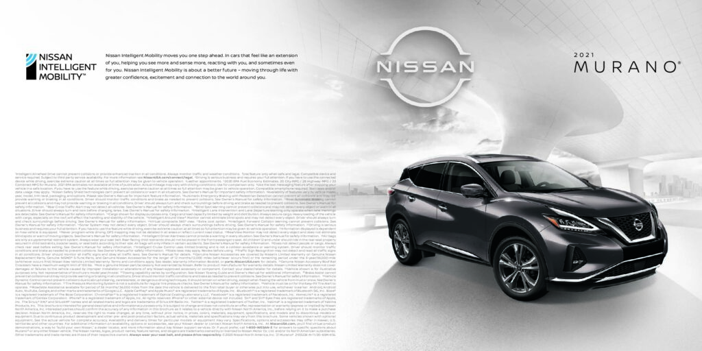 thumbnail of 2021 Marke Nissan – Modell USA Murano – Sprache ENG