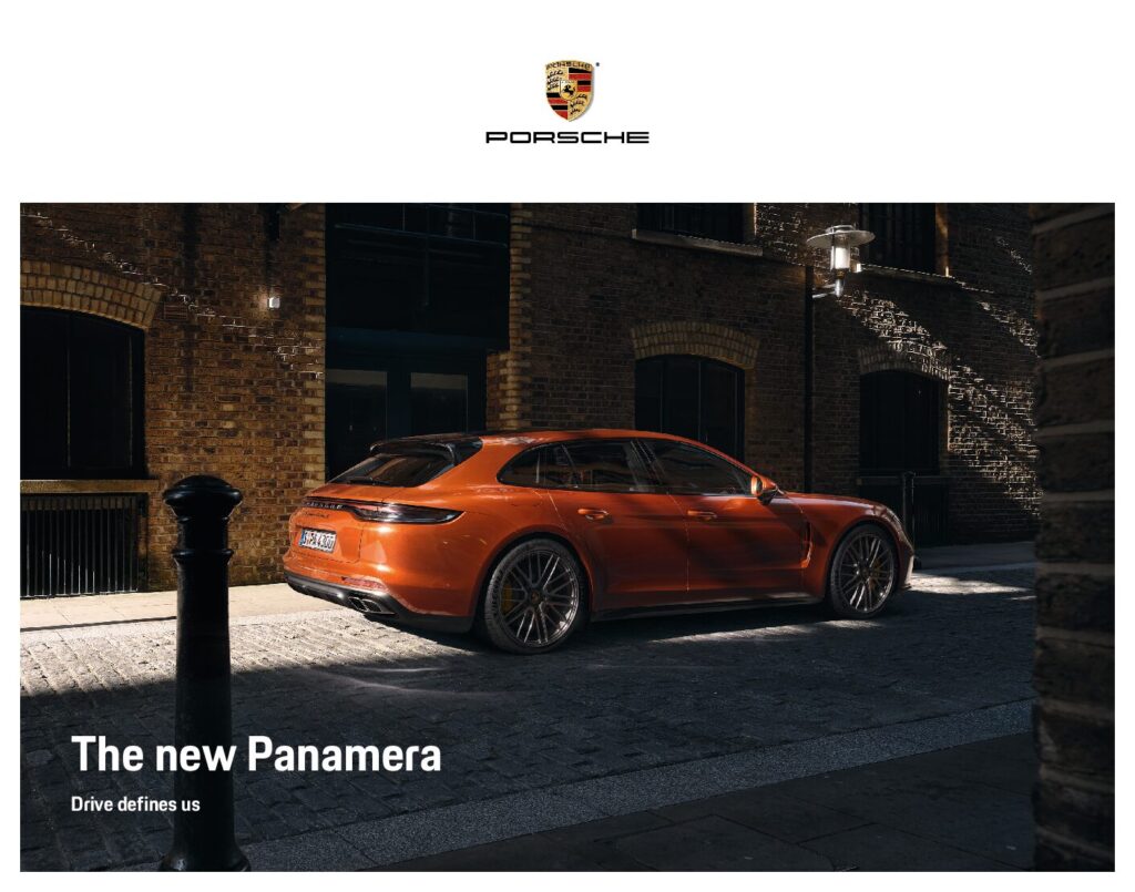 thumbnail of 2022 Marke Porsche – Modell Panamera-Brochure – Sprache ENG