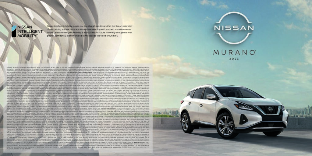 thumbnail of 2023 Marke Nissan – Modell USA Murano – Sprache ENG