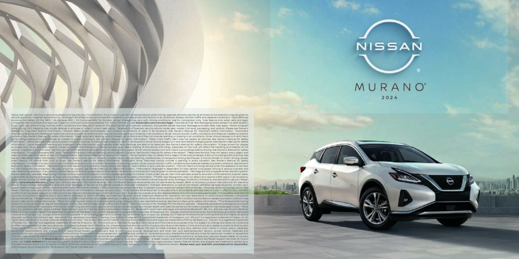 thumbnail of 2024 Marke Nissan – Modell USA Murano – Sprache ENG