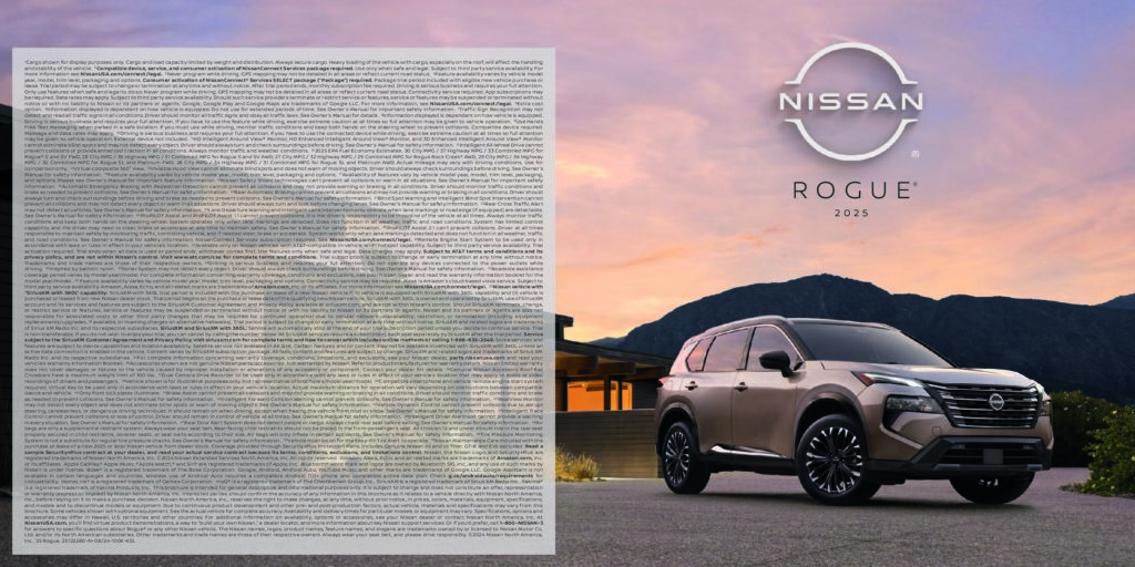 thumbnail of 2025 Marke Nissan – Modell USA Rogue – Sprache ENG