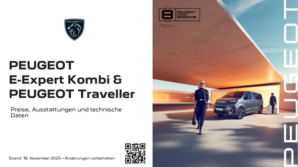 thumbnail of 2025 Marke Peugeot – Modell E-Expert Kombi- Sprache DEU