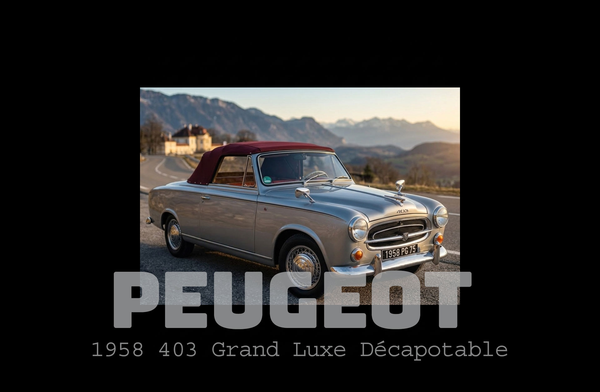 Peugeot-403-Grand-Luxe-Décapotable-1958