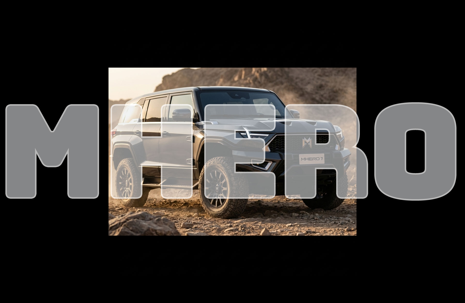 MHERO: Elektro-Offroad als Luxuspanzer, der trotzdem Präzision will